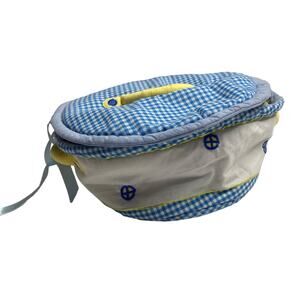 POTTERY BARN KIDS Soft Toddler Baby Cooking Toys Plush Pot Pan Whisk Glove